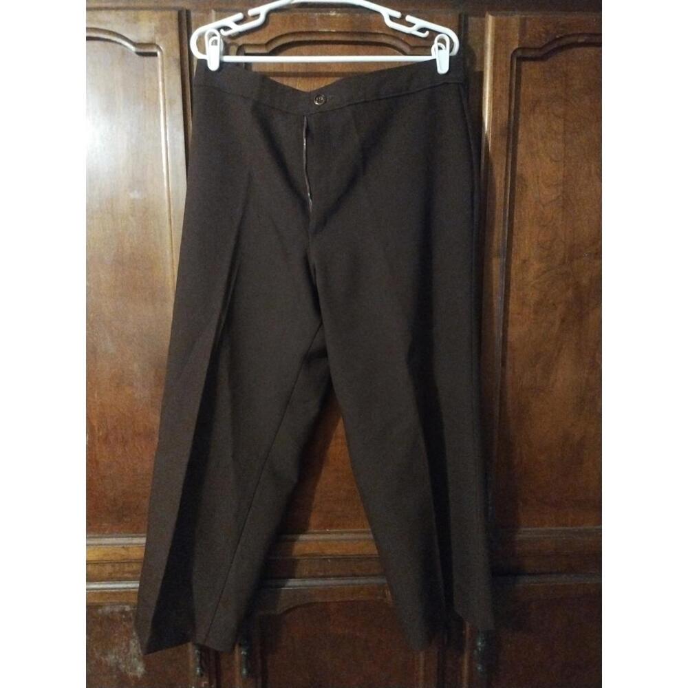Vintage 70s/80s Levis Womens Size 34 (14) Bend Over‎ Pants Slacks Brown